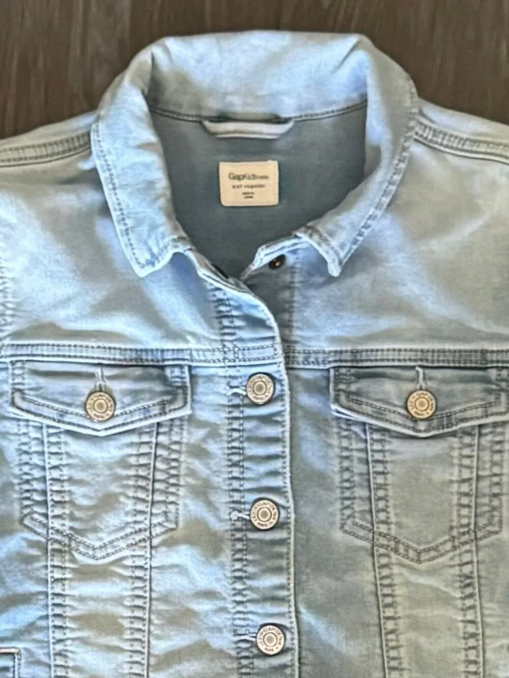 Girls GapKids 1969 Denim Jacket Light Wash Size XXL Regular, Great condition!